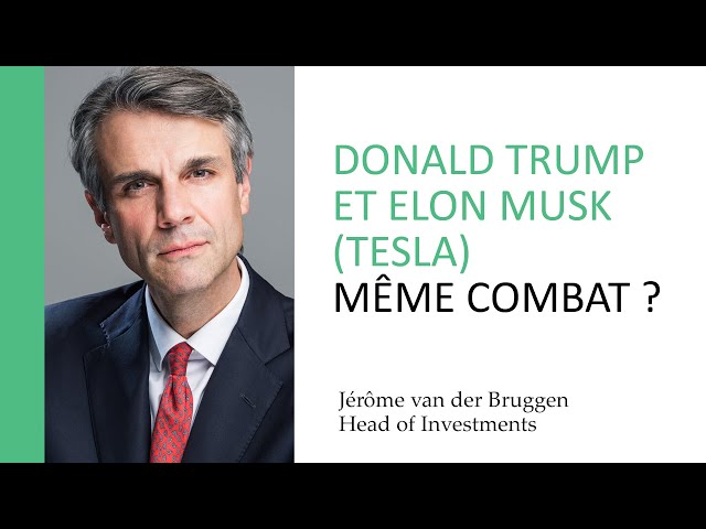 Donald Trump et Elon Musk (Tesla), même combat ?