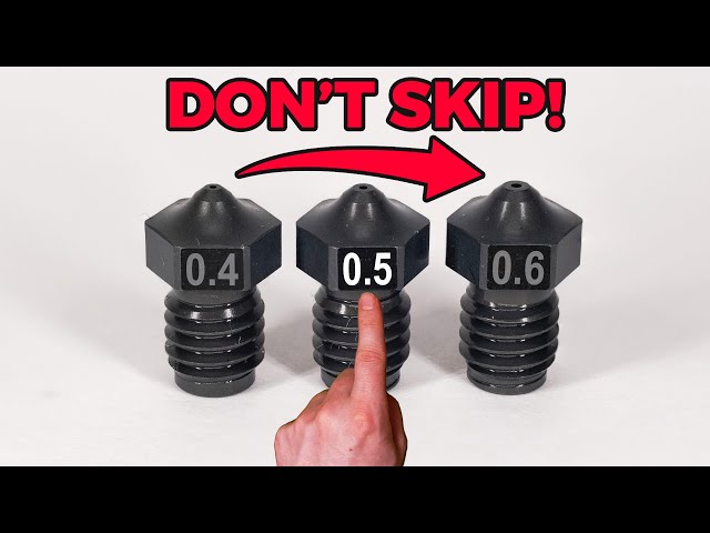 DO NOT SKIP The 0.5mm NOZZLE! – THE GOLDEN SIZE