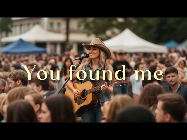 You found me | Uplifting New Country Gospel Worship Song (Live Crowd)