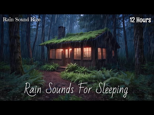 Relaxing Rain & Thunderstorm Sounds, Sleep | Rain Sounds For Sleeping - ASMR