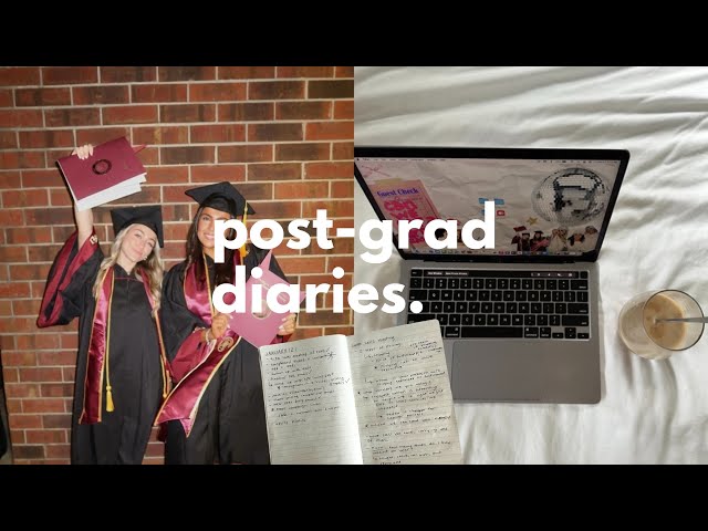 post-grad diaries: day in my life with my first big girl job (i graduated) 🎓