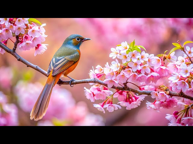 Bird in Spring ~ Relaxing Piano & Nature Sounds for Deep Sleep, Meditation, and Stress Relief