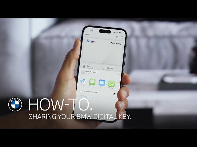 How-To: Sharing the BMW Digital Key Plus.