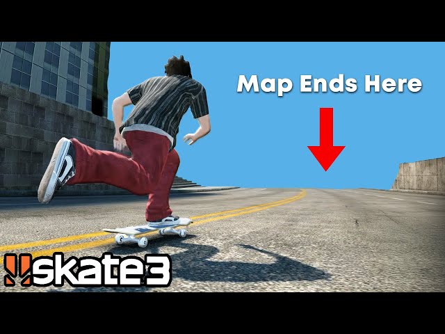 This Skate 3 Gap ESCAPES The Map...