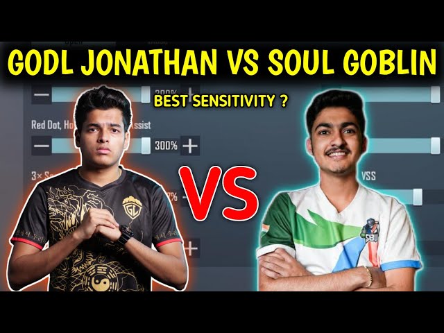 Jonathan vs Goblin💥 | Sensitivity comparison