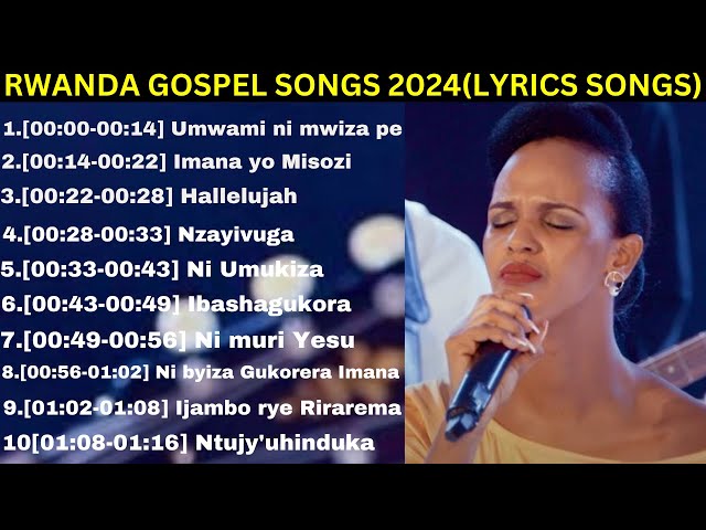 Rwanda gospel songs 2024(lyrics)|Nonstop Rwanda worship songs with Lyrics