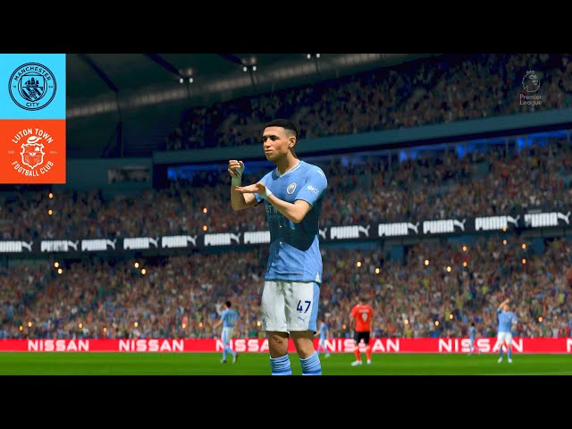 FC 24_ Manchester City vs. Luton Town - Premier League 23/24 Full Match at the Etihad | PS5™ [4K60]