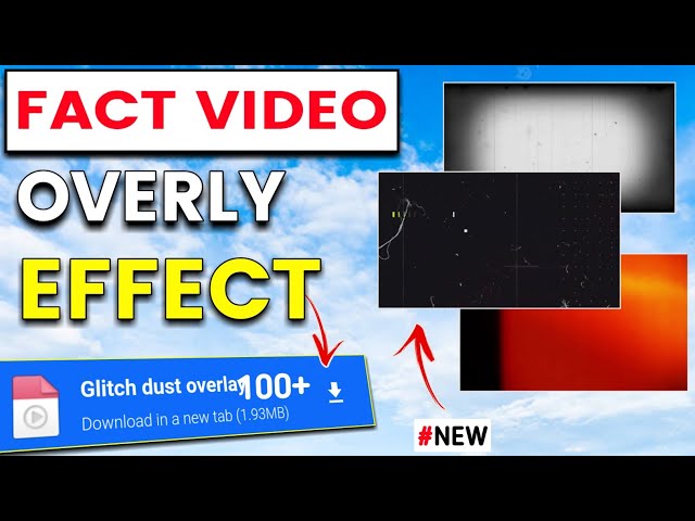 {unique} Fact Overlay And Video Effects | Transition Overlay