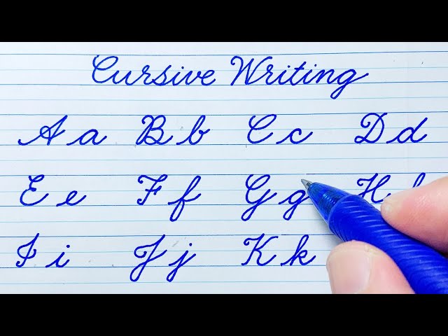 Cursive writing a to z | Cursive abcd | Cursive handwriting | Cursive letter | Cursive writing abcd