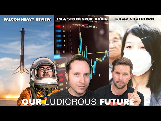 Tesla Stock Up and Down, Gigafactory Factory Shut Down, 2 Year Review of Falcon Heavy - Ep 70