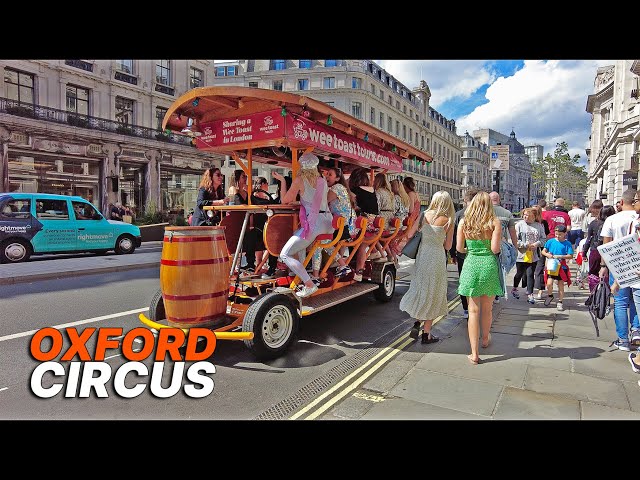 London's bustling Oxford Street on a Saturday afternoon (August 2021) ☀️🛍