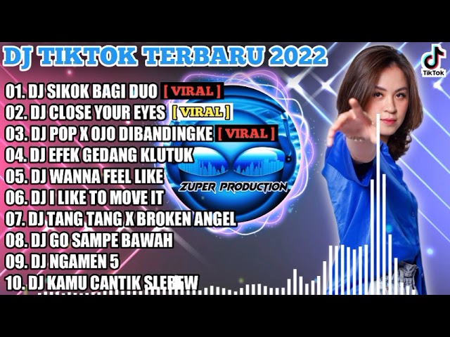 DJ TIKTOK TERBARU 2022 - DJ SIKOK BAGI DUO REMIX X CLOSE YOUR EYES FYP TIKTOK | VIRAL FULL BASS