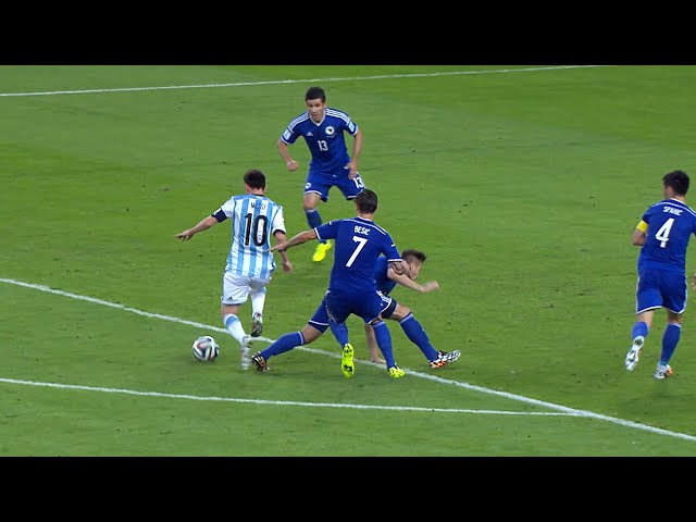 Lionel Messi vs Bosnia & Herzegovina (World Cup 2014) English Commentary - HD 1080i