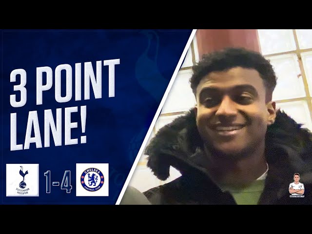 Tottenham 1-4 Chelsea | HEATED FAN CAM (@carefreelewisg)