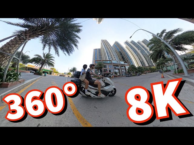 8K insta360 X4 Camera | Vietnam street | Ho Chi Minh City today, District 7, 2024