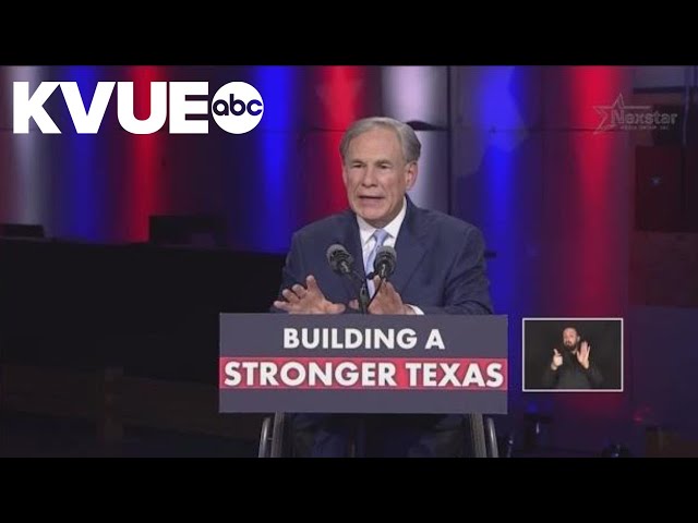 Texas Gov. Greg Abbott declares 7 emergency items