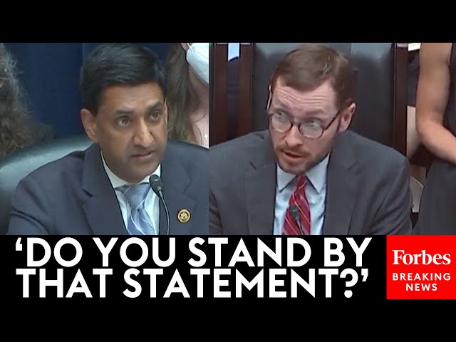 Khanna Grills Top Project 2025 Policymaker About Proposal To End Labor Protections LGBTQ+ Employees