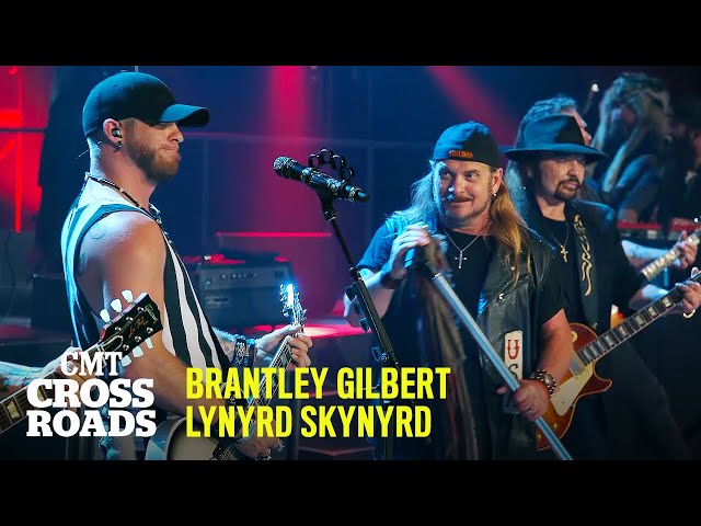 Brantley Gilbert & Lynyrd Skynyrd Perform 'Sweet Home Alabama' | CMT Crossroads