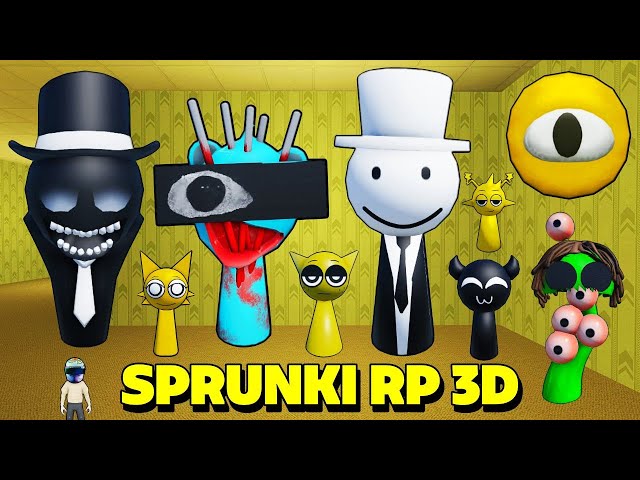 How to get 9  Sprunki Morphs & Badges | Sprunki RP 3D  ! #roblox #sprunki #mindude