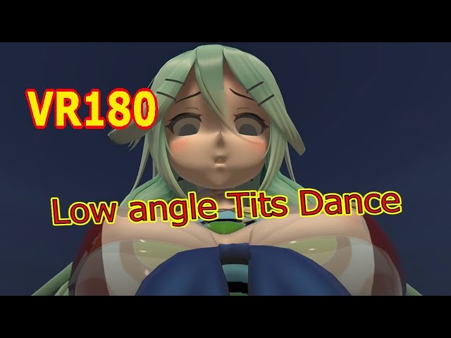 [VR180] Yamakaze(山風) , low angle Tits Dance  [Anime Girl Dance]