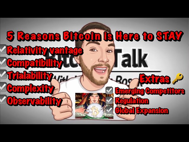 5 Reasons Bitcoin is Here to STAY !