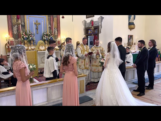 Srodowski Wedding - Traditional Latin Solemn High Nuptial Mass