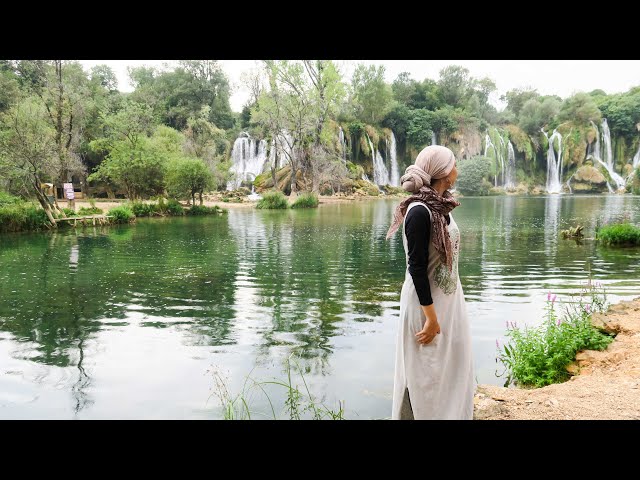 Waterfalls and history of Mostar, Bosnia & Herzegovina