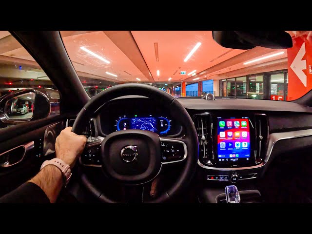 2024 Volvo S60 III Polestar Night [2.0 T8 455hp] | POV Test Drive #2078 Joe Black