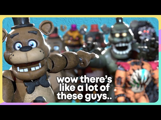 Talking about EVERY Freddy in FNAF