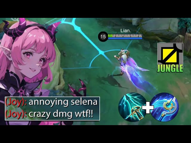 GLOBAL SELENA BEST ROTATION JUNGLE TUTORIAL TO DOMINATE IN RANK GAME!! - EASY WINSTREAK (must watch)