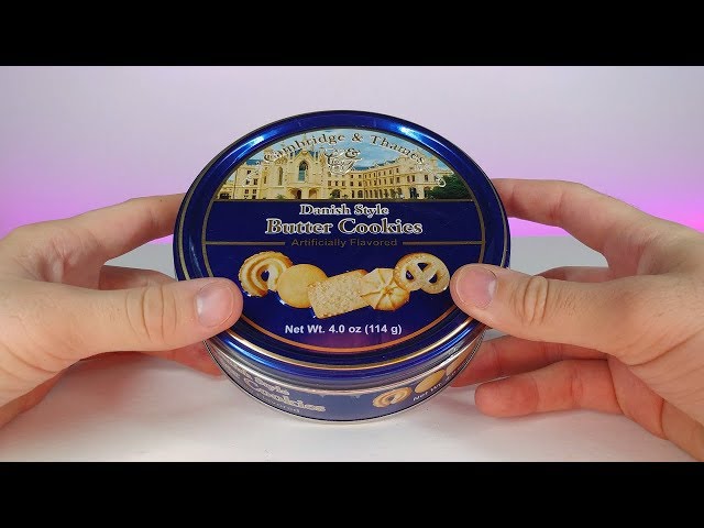 ASMR - Cambridge And Thames Butter Cookies | Product Review | Soft Spoken unintentional