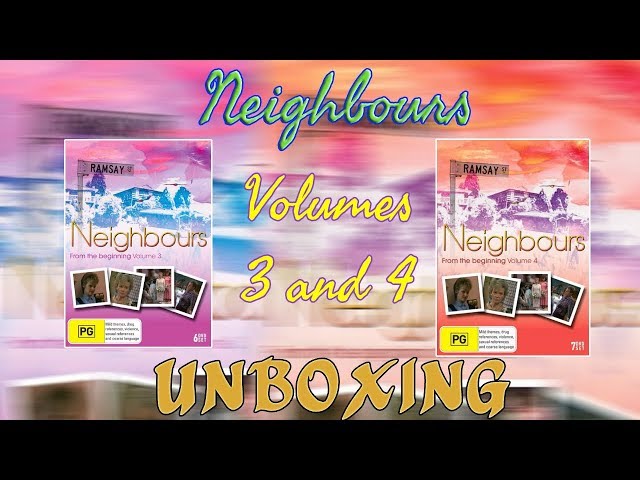 Neighbours: From The Beginning Vol 3 and 4 - DVD Unboxing