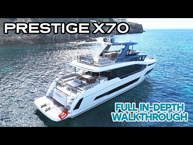 FOR SALE PRESTIGE X70 "BYE BYE" Very cool design – €2,650,000