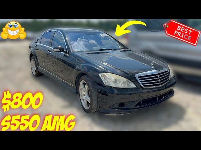 Buying A Mercedes Benz S550 Form Copart For $800