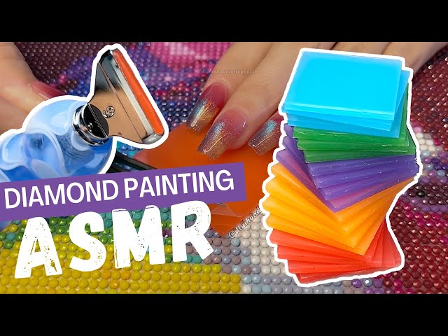 Super Satisfying ASMR✨Long Awaited Diamond Painting Unboxing💎No Talking