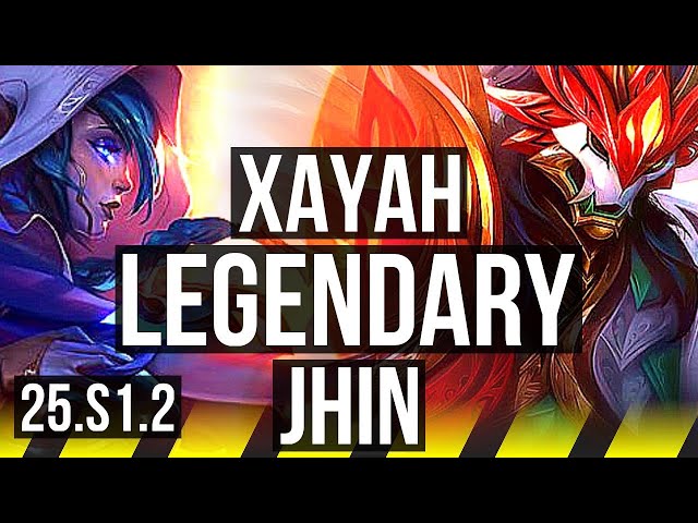 XAYAH & Rakan vs JHIN & Morgana (ADC) | 17/2/4, Legendary | BR Grandmaster | 25.S1.2