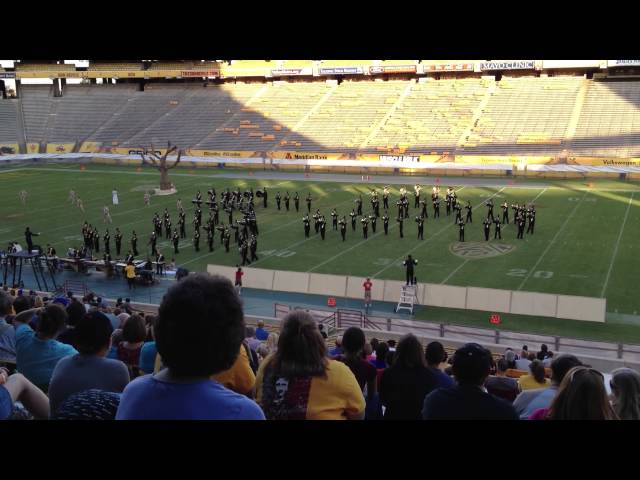 Basha High School ASU Band Day 2012