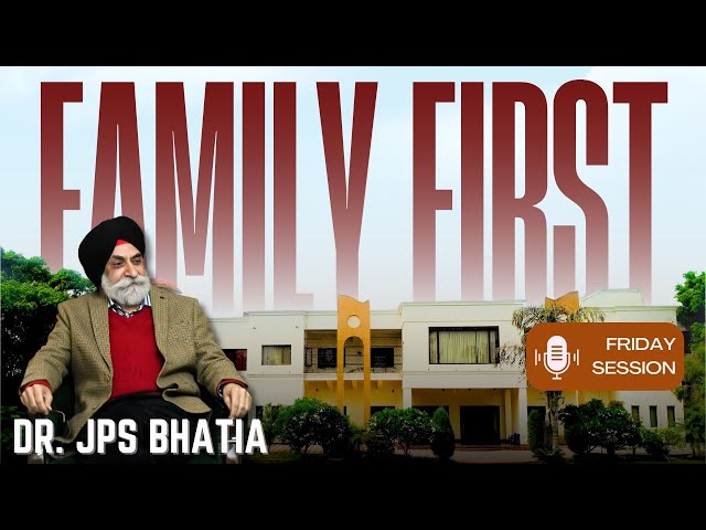 Family First Session | Friday Session | Dr. JPS Bhatia | The Hermitage Rehab