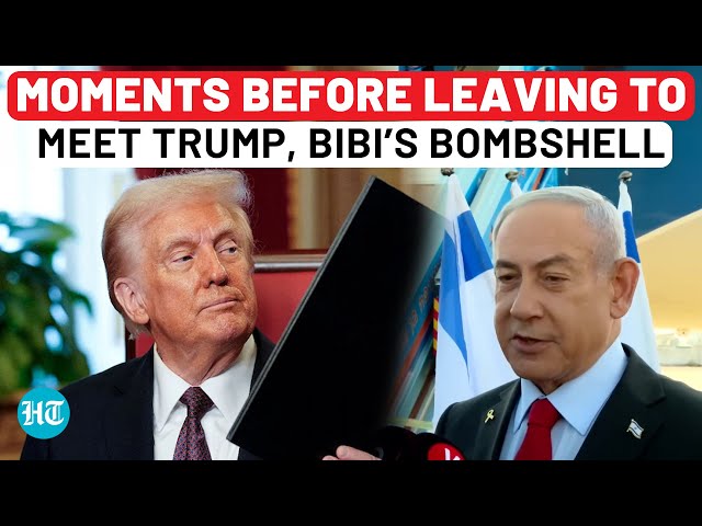 Netanyahu Drops Big War Hint Moments Before Leaving To Meet Trump? ‘Redraw Middle East’ | Iran