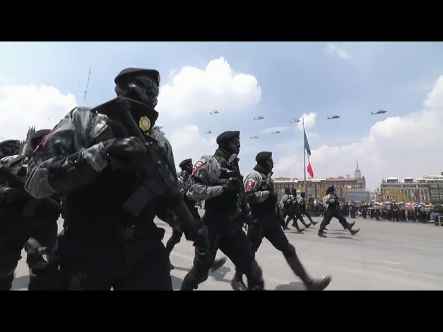 Desfile Militar: Fuerza Especial de Reacción e Intervención de la GN | Imagen Noticias