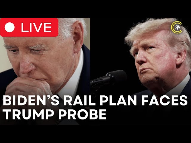 LIVE | Trump Launches Investigation Into $106 Billion California Rail Project Funded Under Biden