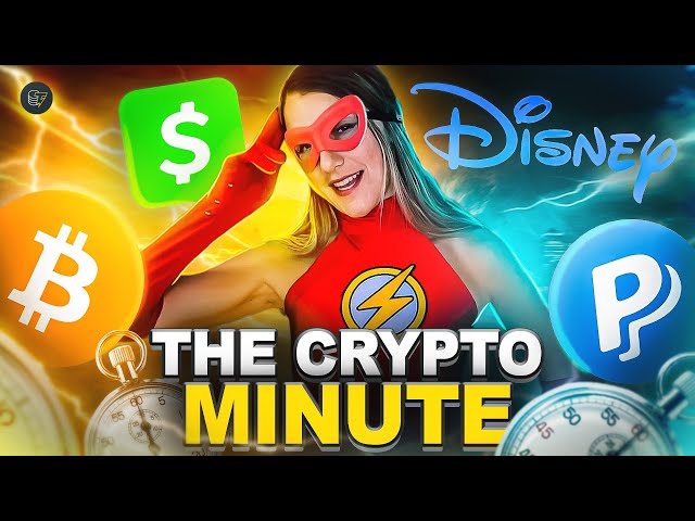 Disney building a park in the Metaverse, PayPal explores stablecoins | The Crypto Minute