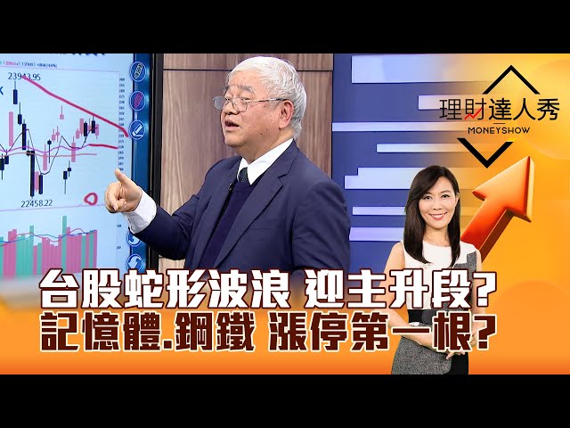 【理財達人秀】台股蛇形波浪 迎主升段？記憶體、鋼鐵 漲停第一根？｜李兆華、杜金龍 2025.02.13 part1