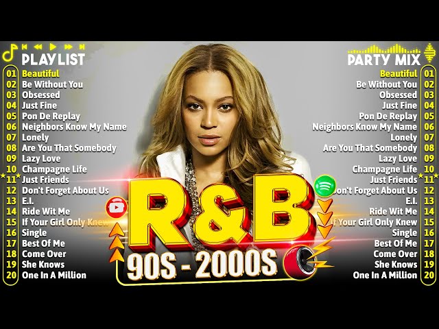 R&B Classics 90s & 2000s 🔥 Best Old School RnB Hits Playlist ❄️ Mariah Carey, Usher, Snoop Dogg