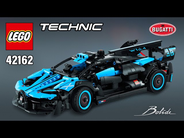 LEGO® Technic™ Bugatti Bolide Agile Blue (42162)[905 pcs] Step-by-Step Instructions @TopBrickBuilder