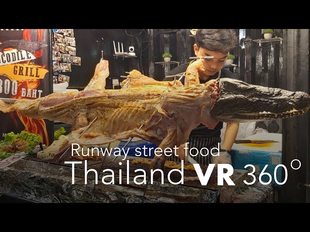 Pattaya Runway Street Food Tour in 360° - Thailand Virtual Tour | VR 360° Travel Experience