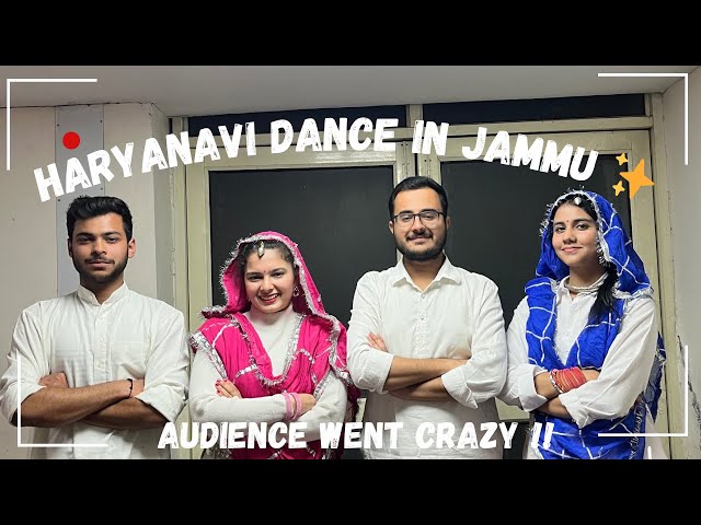 Haryanvi Dance In Jammu || Haryanvi College Dance #haryana #haryanvidance #collegedance