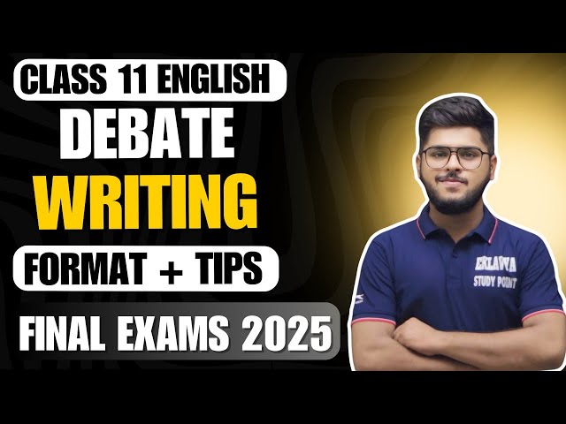 Class 11 English Debate Writing Format Tips and Tricks Easy Way Grammar