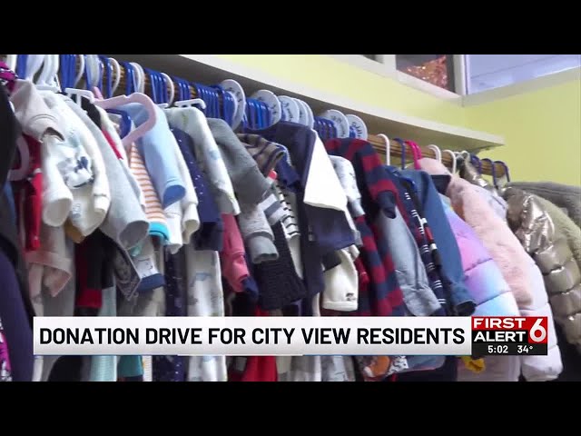 Omaha community advocates collect donations for City View apartment residents