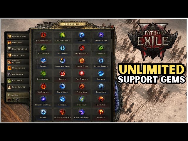 How to get EASY Support Gems in Path of exile 2 | poe 2 | EA